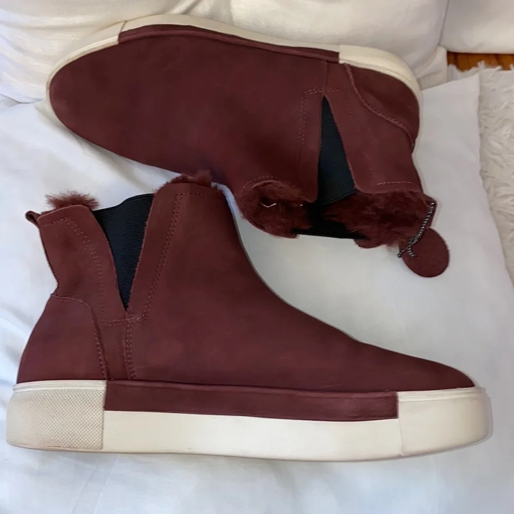 J/Slides Waterproof Rust Boots size 10